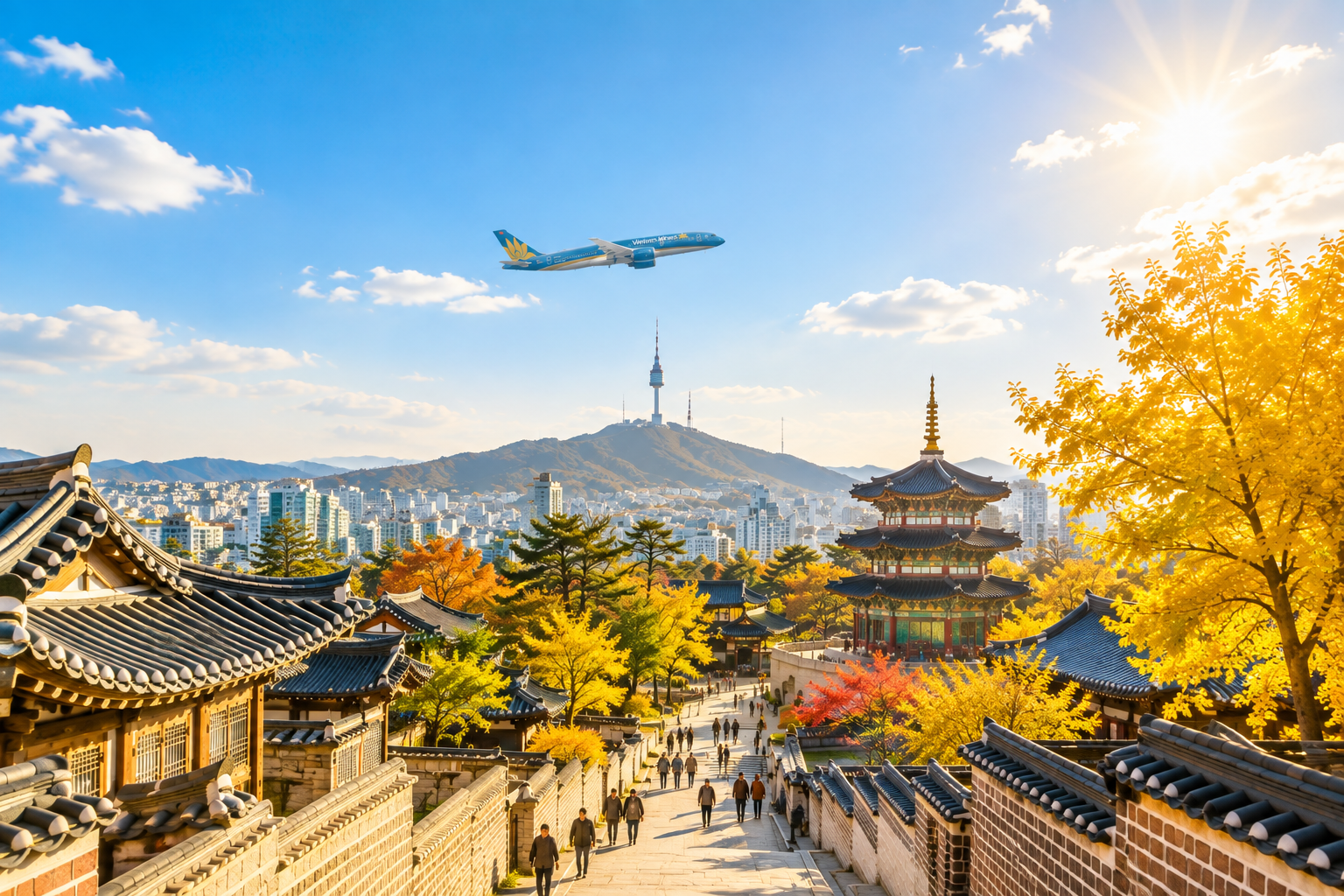 VIETNAM AIRLINES KHUYẾN MẠI CHÀO THU