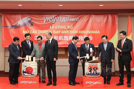 Vietjet Mở Đường Bay Thẳng Đầu Tiên Từ Hà Nội Đi Hiroshima, Nhật Bản