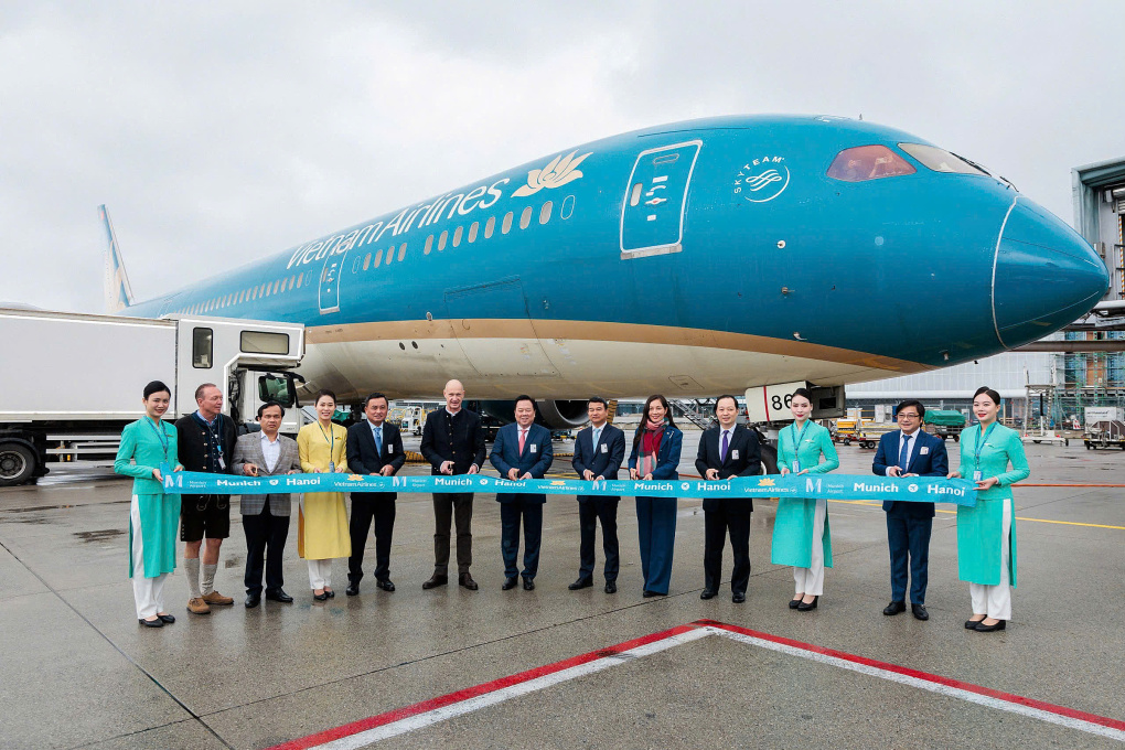 Vietnam Airlines khai trương đường bay thẳng từ Hà Nội và TP HCM đến Munich