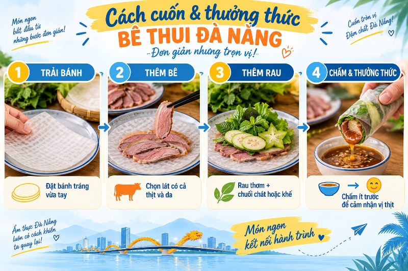 4. Bê thui Mười tại khu vực Cầu Mống, Điện Bàn