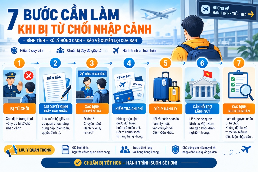 hành khách kiểm tra hộ chiếu visa trước chuyến bay quốc tế