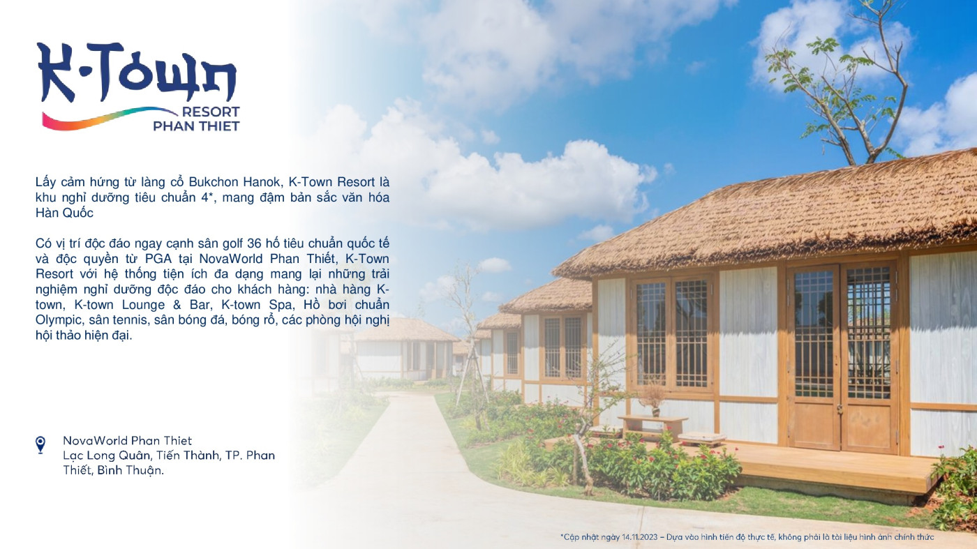 Combo 2N1Đ K-Town Resort Phan Thiết