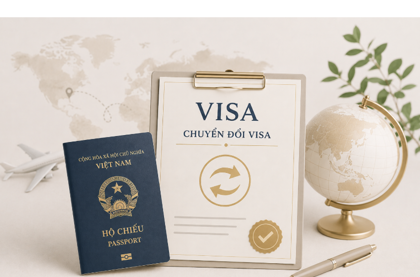Chuyển đổi giữa các loại Visa Việt Nam