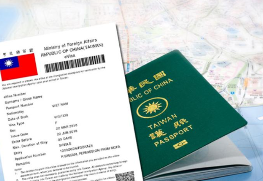 Visa Đài Loan (Visa dán)